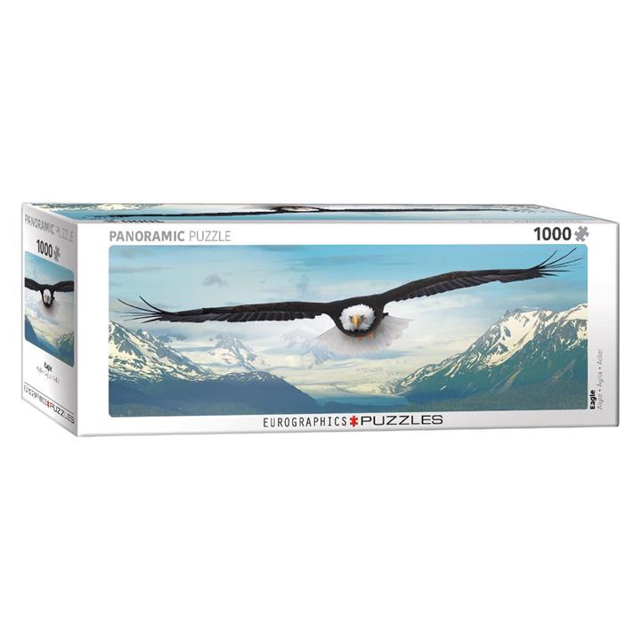 پازل 1000 تکه یوروگرافیکس پازلز طرح Eagle کد 0302